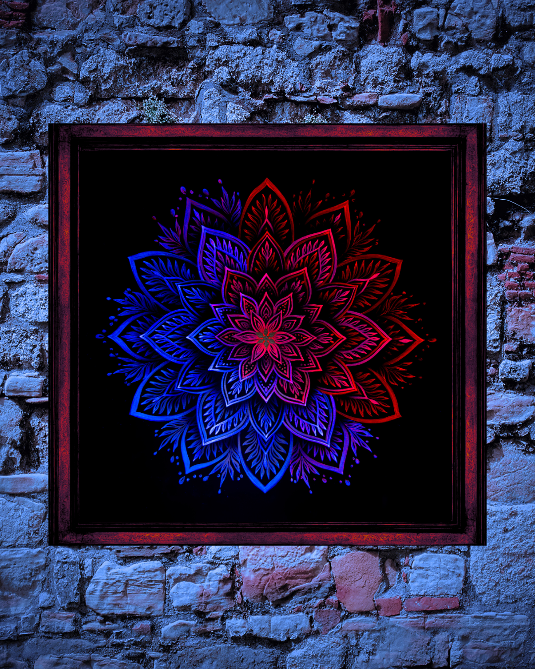 Hinode - svítící mandala