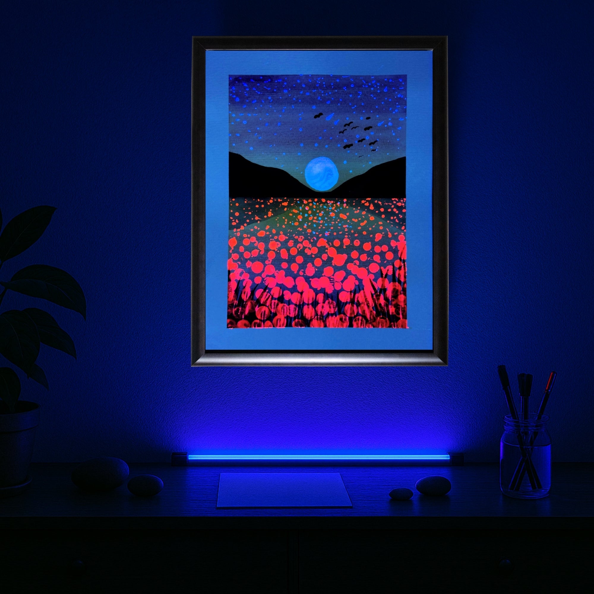 UV svitici obraz svitici malovani pro deti a rodiče