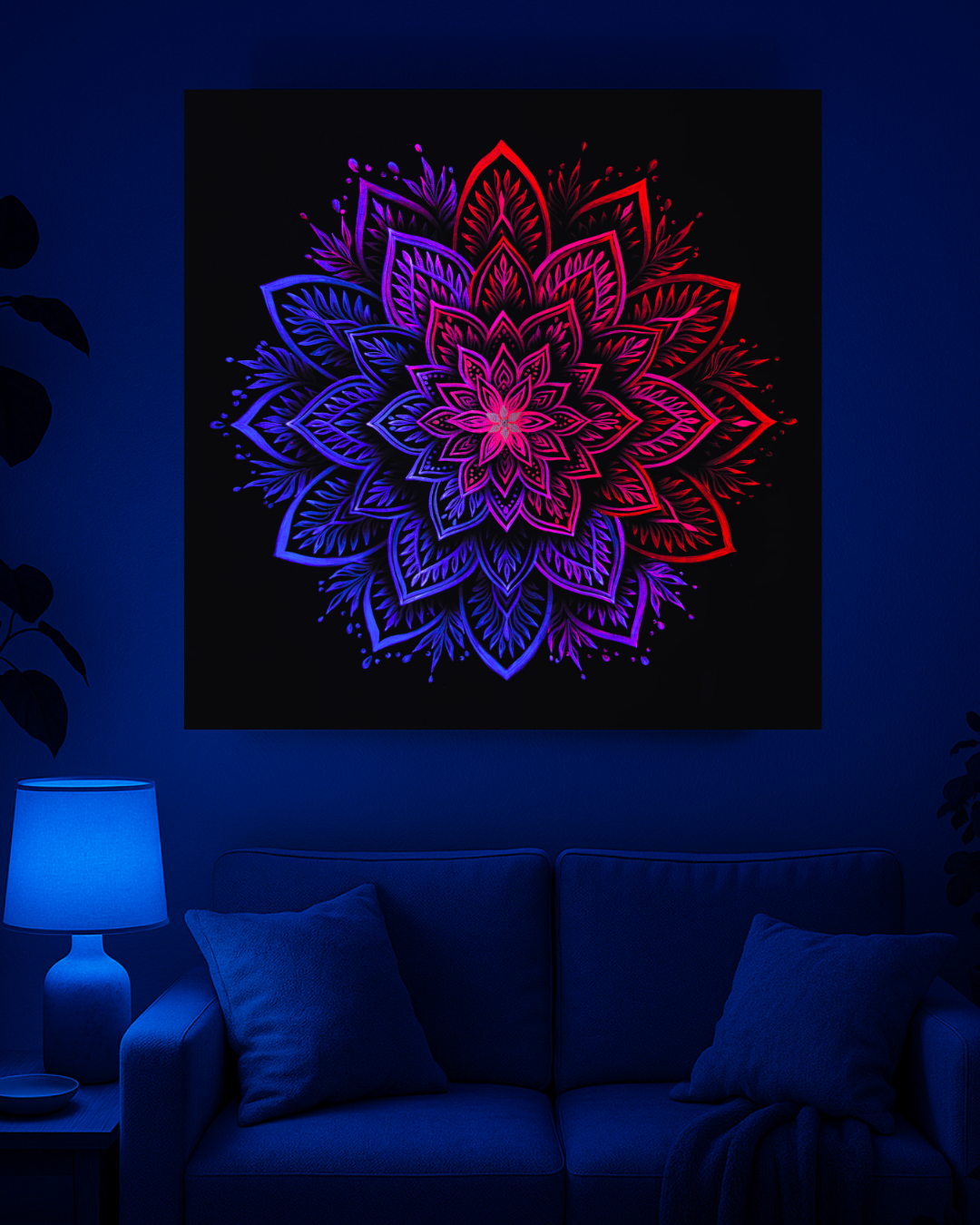 Hinode - svítící mandala