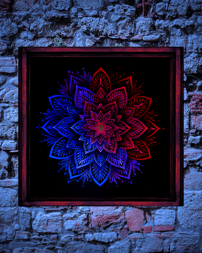 Hinode - svítící mandala