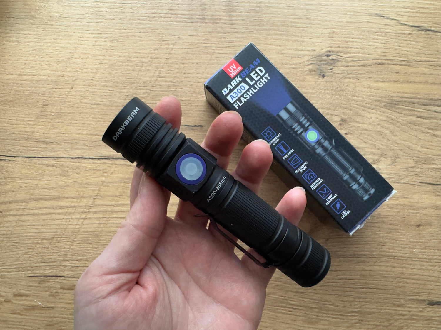 UV baterka 365nm