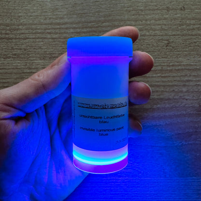malování modrým světlem UV Glow in the dark