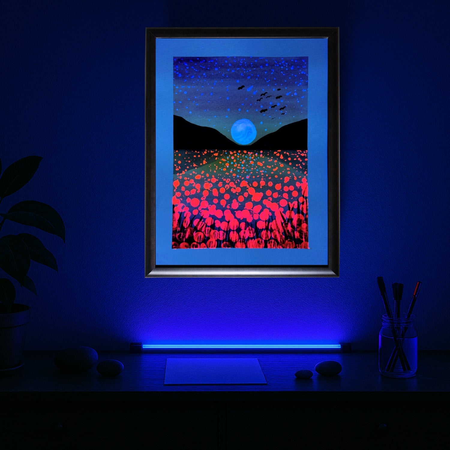 UV svitici obraz svitici malovani pro deti a rodiče